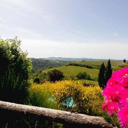 Agriturismo Poggio Pistolese Montaione Eksteriør billede