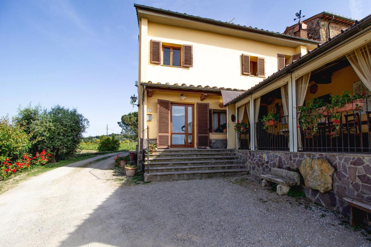 Agriturismo Poggio Pistolese Montaione Eksteriør billede