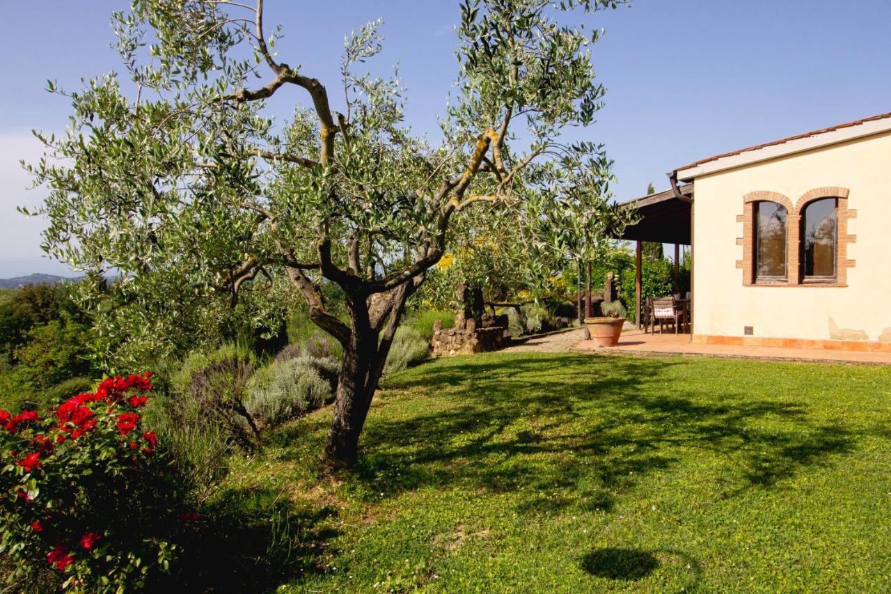 Agriturismo Poggio Pistolese Montaione Eksteriør billede