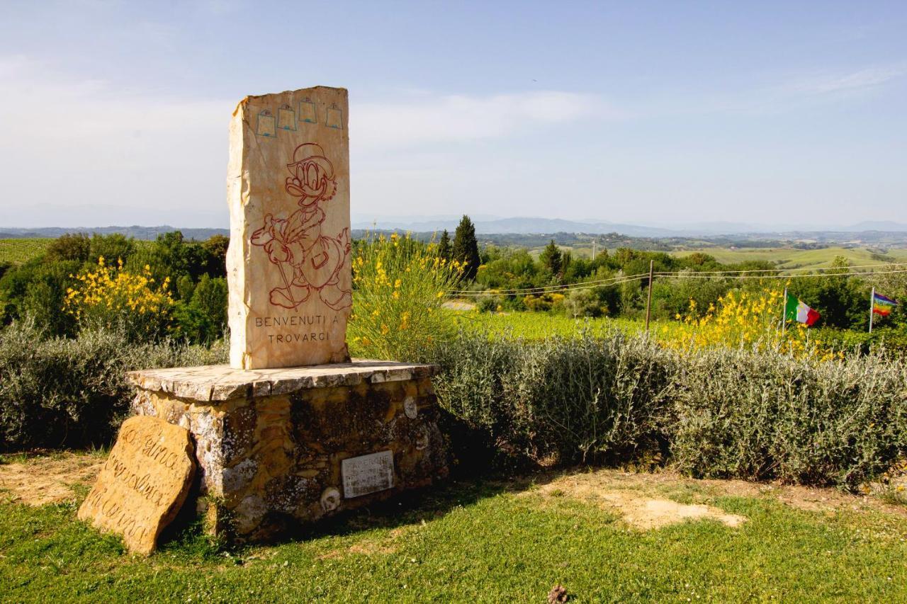 Agriturismo Poggio Pistolese Montaione Eksteriør billede