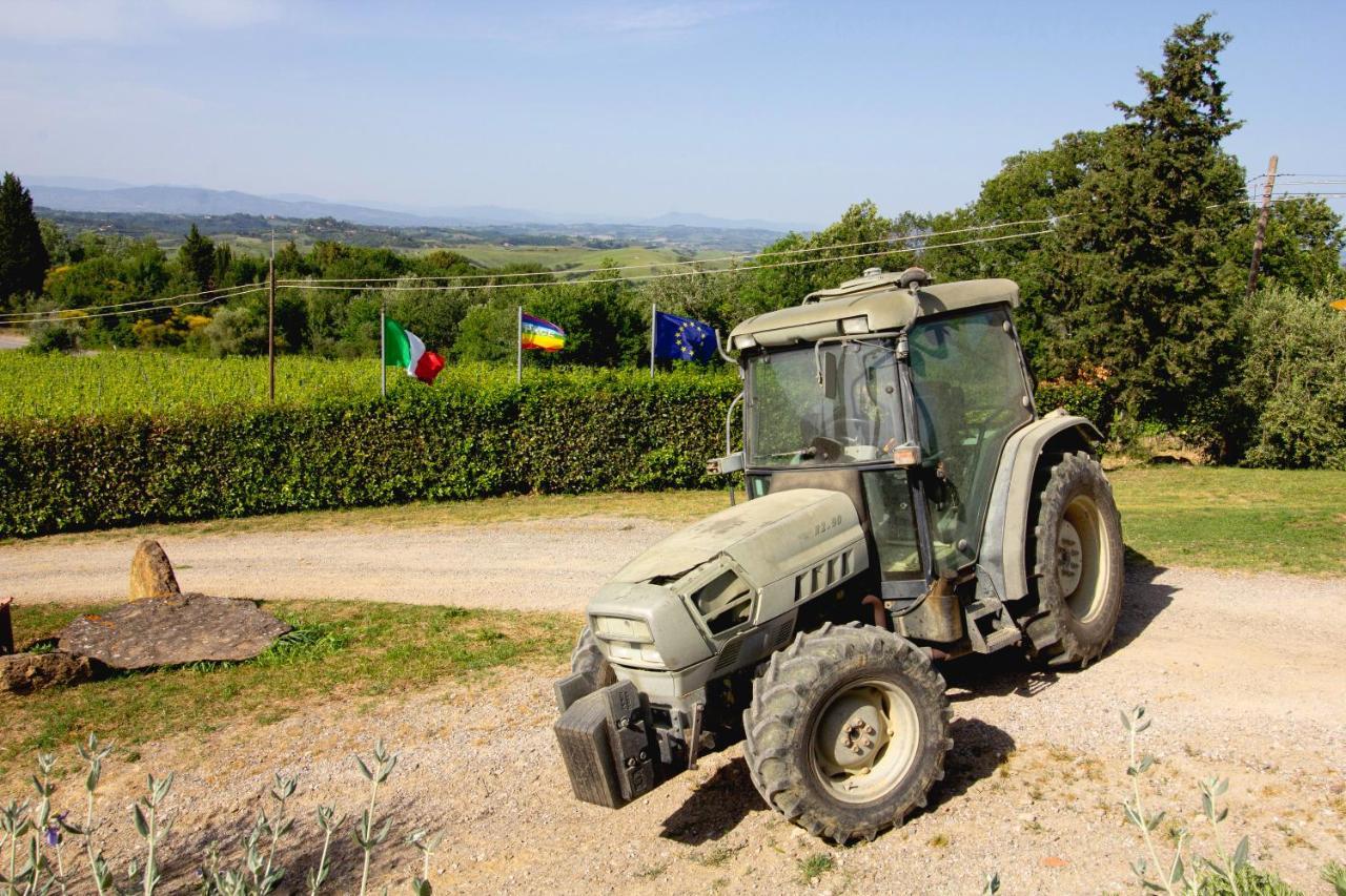Agriturismo Poggio Pistolese Montaione Eksteriør billede
