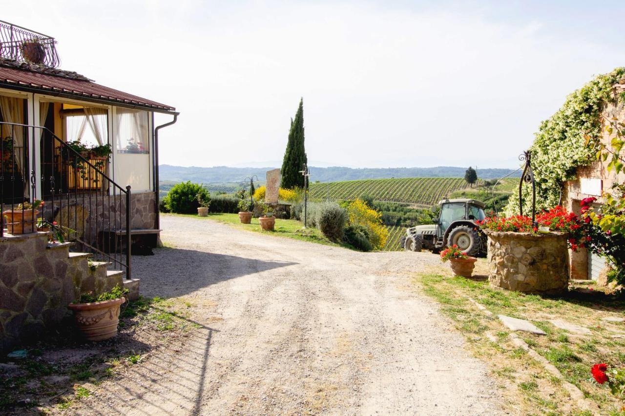 Agriturismo Poggio Pistolese Montaione Eksteriør billede