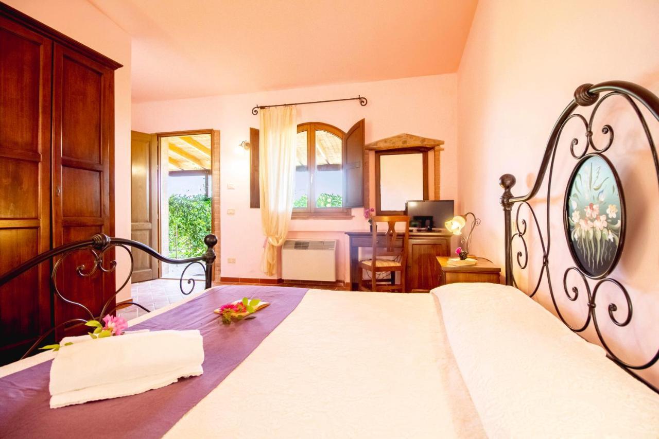 Agriturismo Poggio Pistolese Montaione Eksteriør billede