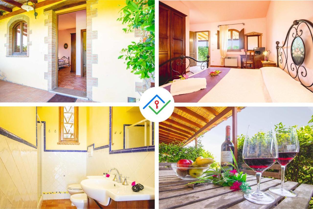 Agriturismo Poggio Pistolese Montaione Eksteriør billede