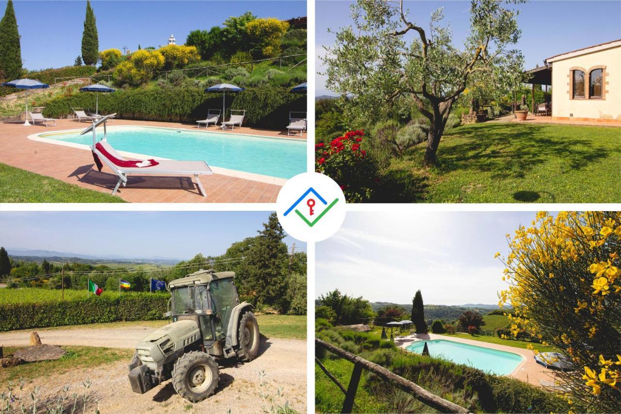 Agriturismo Poggio Pistolese Montaione Eksteriør billede