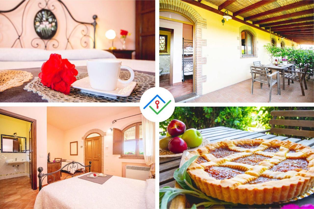 Agriturismo Poggio Pistolese Montaione Eksteriør billede