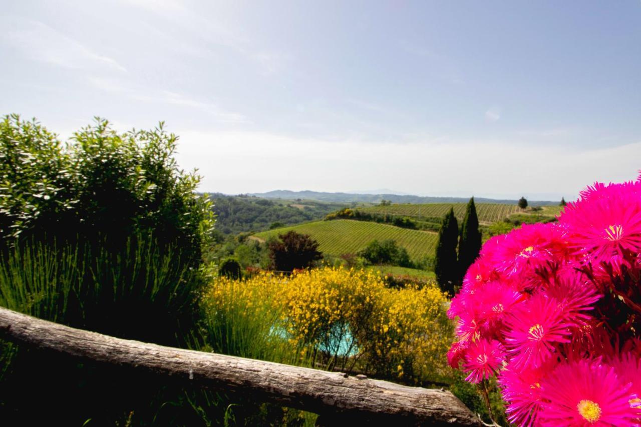 Agriturismo Poggio Pistolese Montaione Eksteriør billede